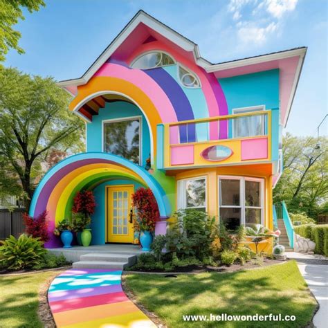 UR Rainbow HOUSE a newly built .